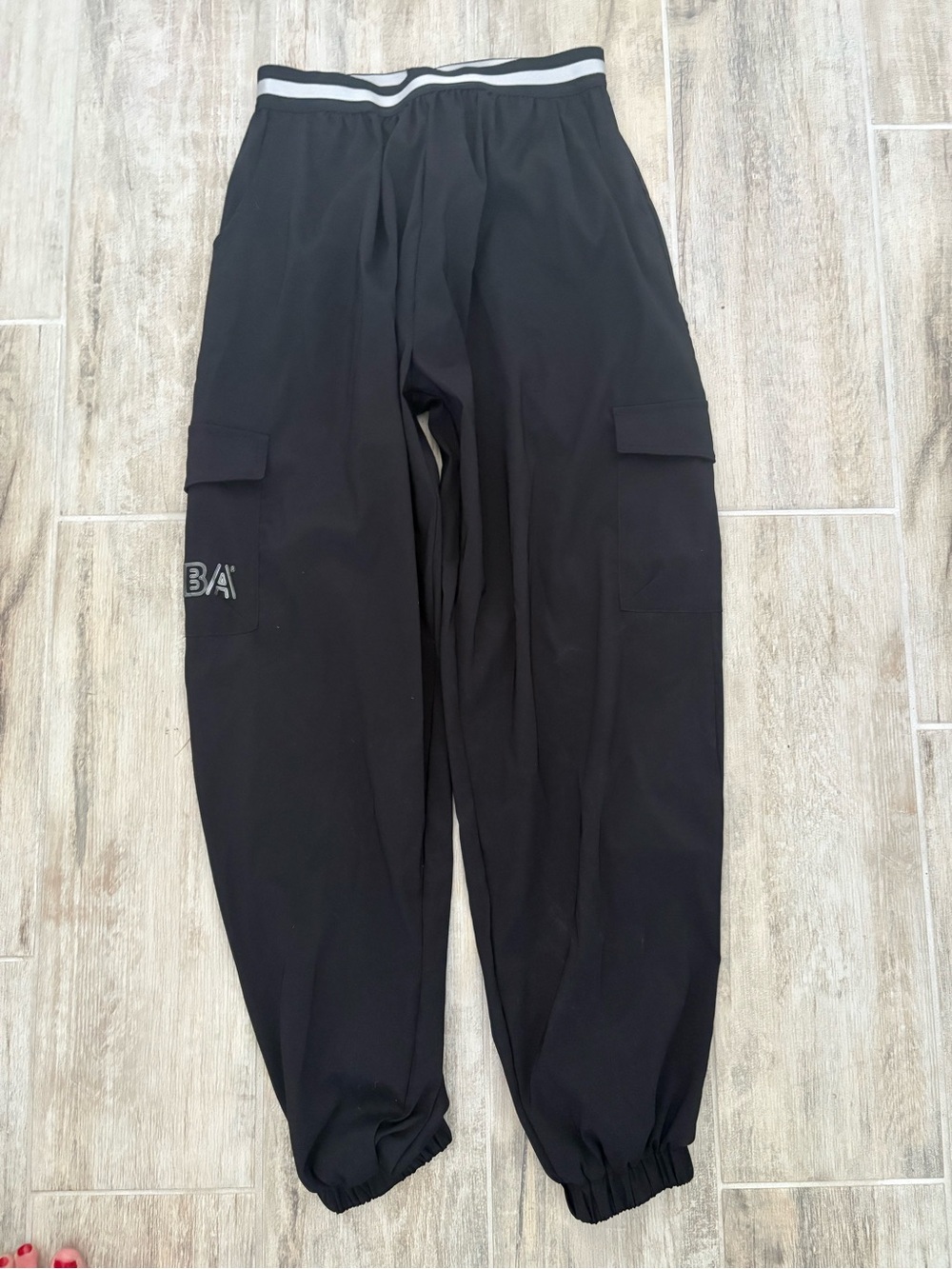NWOT Zumba Black Parachute Cargo Pants - Size S